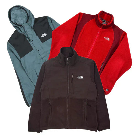 NORTH FACE FLEECE/JACKET MIX