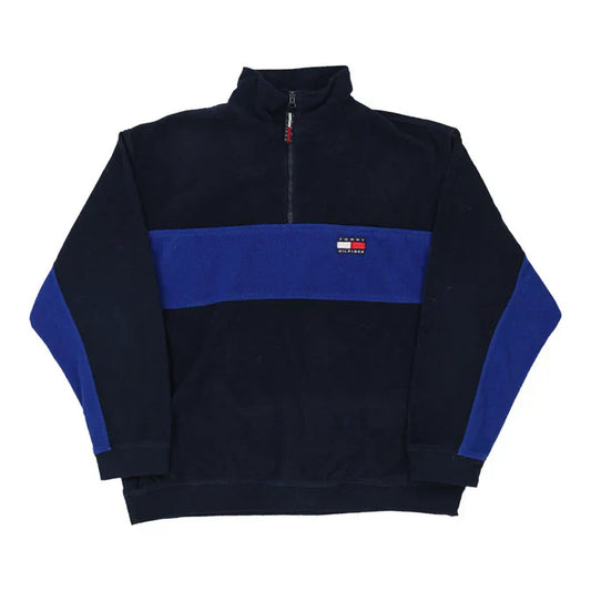 Tommy Hilfiger Fleece / Large Navy Polyester